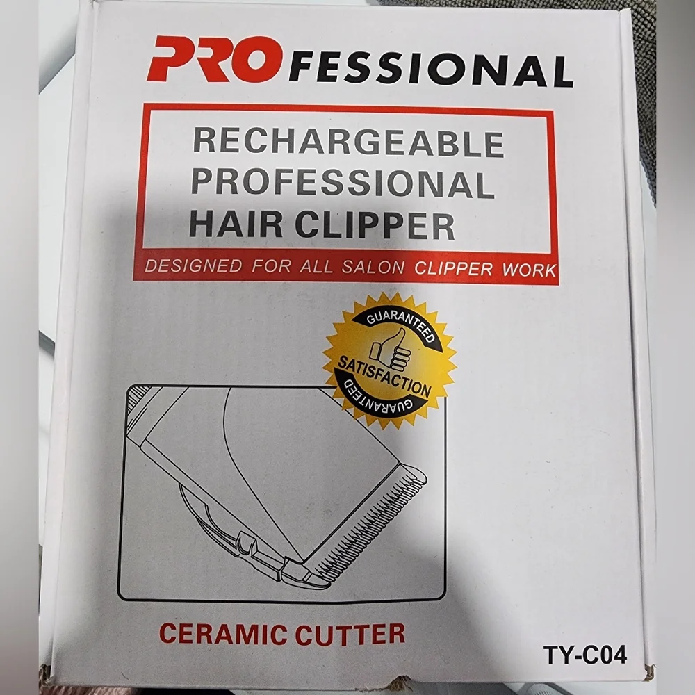 Rechargeable Professional Hair Clipper